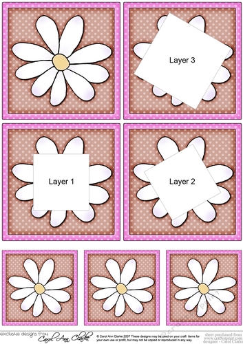 Pretty Daisy - Twisted Tunnel Topper