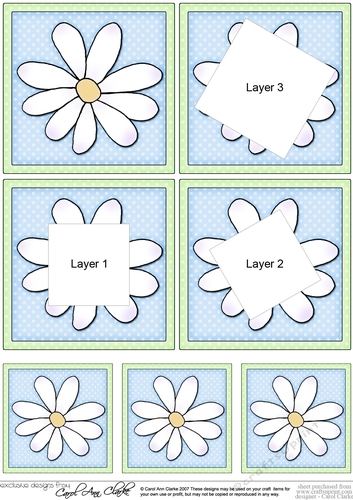 Pretty Daisy - Twisted Tunnel Topper