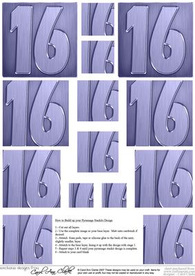 16th Metallic Age Pyramage Sheet