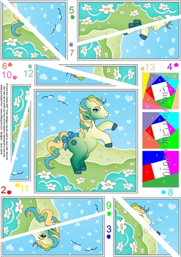 My Cute Little Pony - Twisted Spiral Side Stacker
