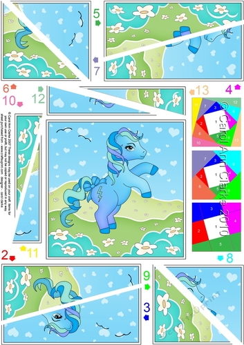 My Cute Little Pony - Twisted Spiral Side Stacker