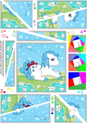 My Cute Little Pony - Twisted Spiral Side Stacker