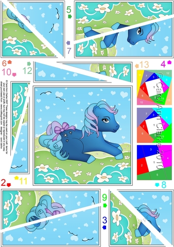 My Cute Little Pony - Twisted Spiral Side Stacker