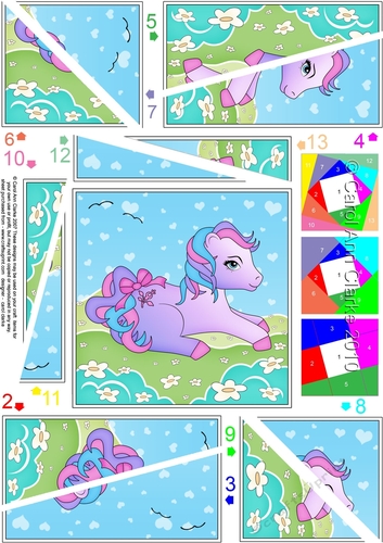 My Cute Little Pony - Twisted Spiral Side Stacker