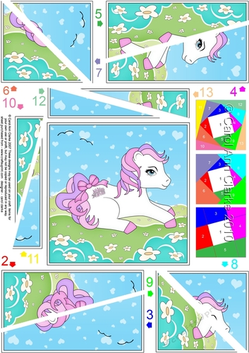 My Cute Little Pony - Twisted Spiral Side Stacker