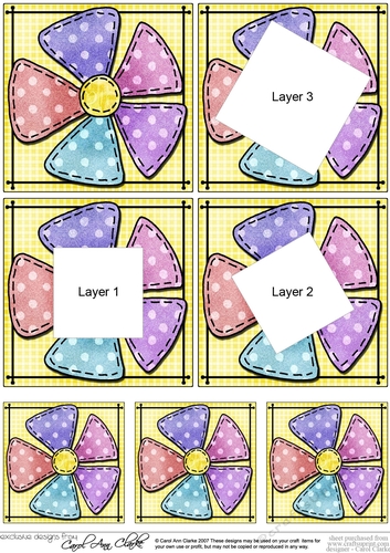 Patchwork Petals - Twisted Tunnel Topper