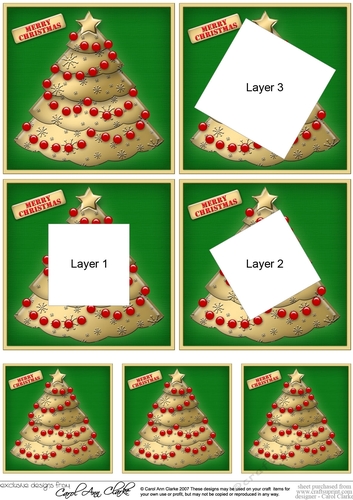 Christmas Tree - Twisted Tunnel Topper