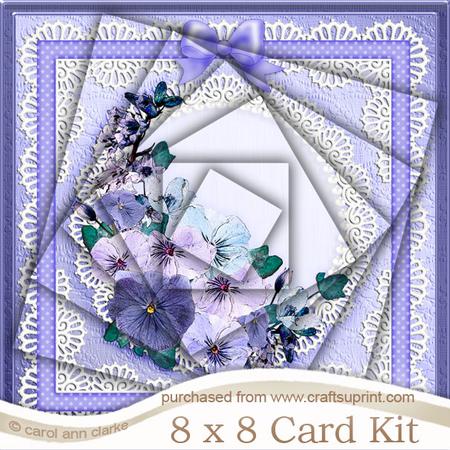 Spring Flowers 8 x 8 Kit with Twisted Pyramage