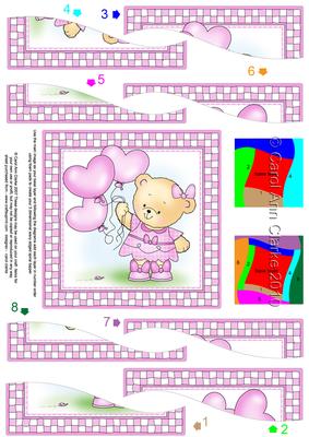 Rosie's Balloons Quick Card Wavy Spiral Side Stacker