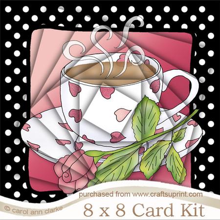 Coffee Time 8 x 8 Kit with Twisted Pyramage
