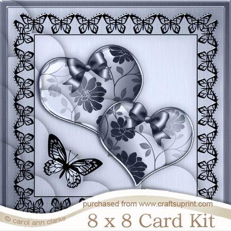 8 x 8 Elegant Romance Kit with Scalloped Corners