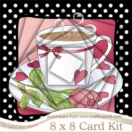 8 x 8 Time for Tea Kit with Twisted Pyramage