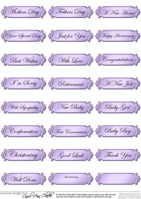 Metallic Everyday Mixed Greetings Text Plates