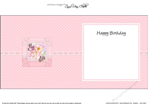 A Touch of Elegance Roses Pearls and Lace square landscape insert