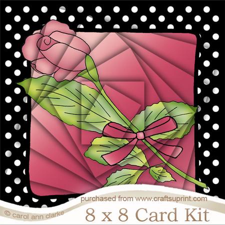 8 x 8 Single Rose Kit with Twisted Pyramage