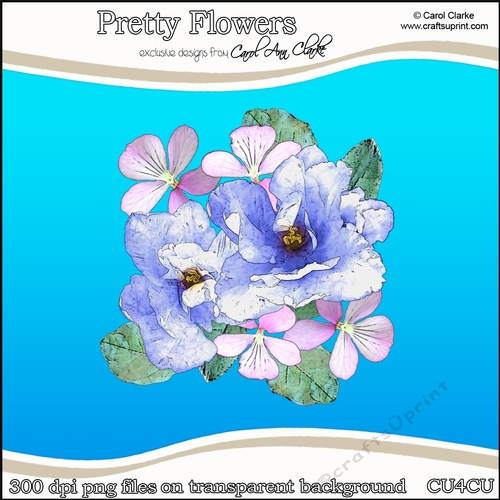 Pretty Flowers - CU4CU Digital Clip Art Set