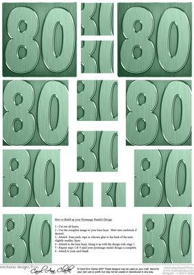 80th Metallic Age Pyramage Sheet