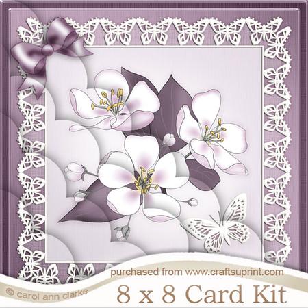8 x 8 Apple Blossom Kit with Scalloped Corners