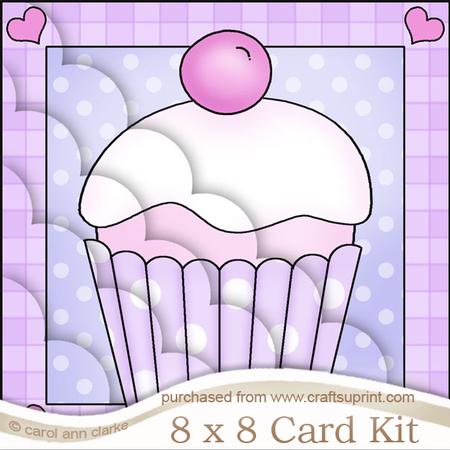 8 x 8 Sweet Treats Kit with Scalloped Corners