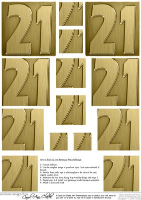 21st Metallic Age Pyramage Sheet