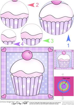 Sweet Treats Quick Card with Circle Pyramage