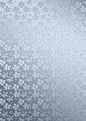 Metallic Flowers Matching Backing Paper