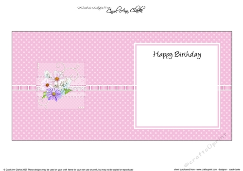 A Touch of Elegance Flowers, Pearls and Lace square landscape insert