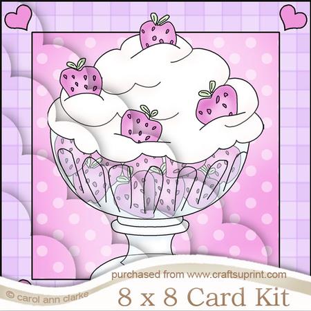 8 x 8 Sweet Treats Kit with Scalloped Corners
