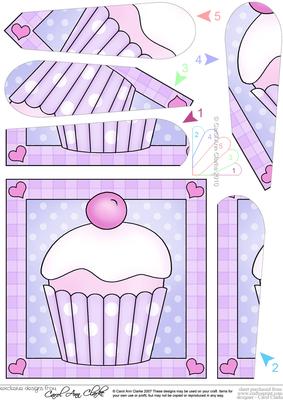 Sweet Treats Fan Pyramage Topper