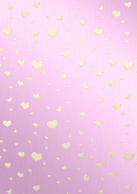Metallic Romantic Hearts Matching Vellum Kit
