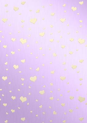 Metallic Romantic Hearts Matching Vellum Kit