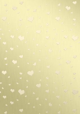 Metallic Romantic Hearts Matching Vellum Kit