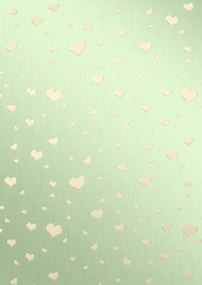 Metallic Romantic Hearts Matching Vellum Kit