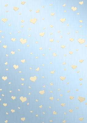Metallic Romantic Hearts Matching Vellum Kit