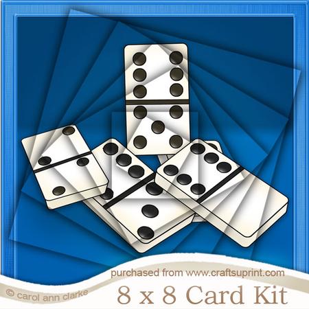 8 x 8 Dominoes Kit with Twisted Pyramage