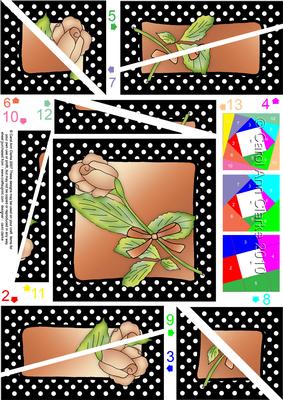 Single Rose Twisted Spiral Side Stacker