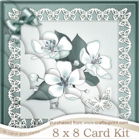 8 x 8 Apple Blossom Kit with Scalloped Corners