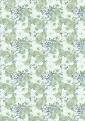 Spring Flowers and Lace Matching Vellum
