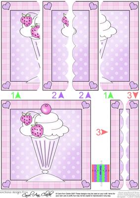 Sweet Treats Scallop Edge Side Stacker