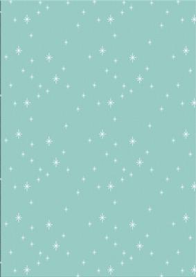 Twinkling Stars Xmas Snowglobe Matching Backing Paper Kit