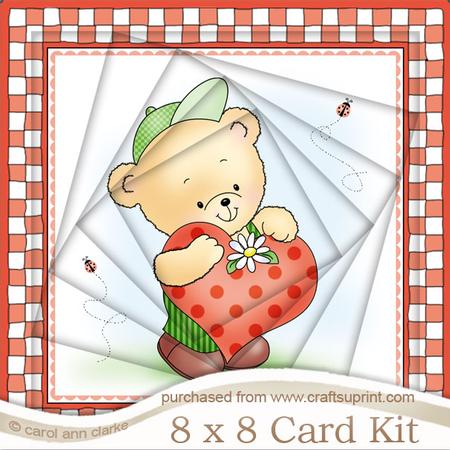 8 x 8 Robert's Heart Twisted Tunnel Card Kit