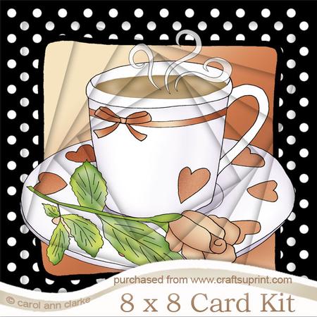 8 x 8 Time for Tea Twisted Tunnel Card Kit