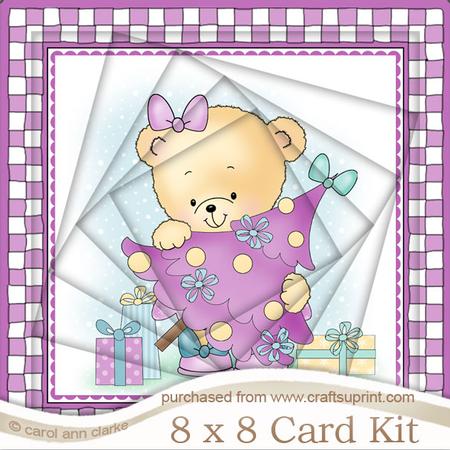 8 x 8 Rosie's Xmas Tree Twisted Tunnel Card Kit