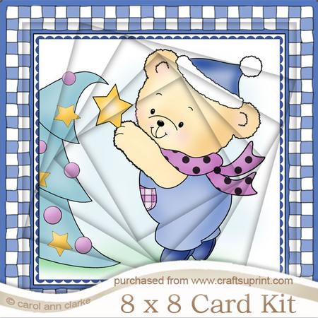8 x 8 Robert's Xmas Tree Twisted Tunnel Card Kit