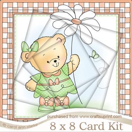 8 x 8 Rosie's Flower Twisted Tunnel Card Kit