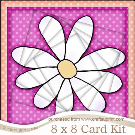 8 x 8 Daisy Twisted Tunnel Card Kit