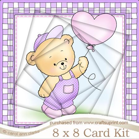 8 x 8 Robert's Balloon Twisted Tunnel Card Kit