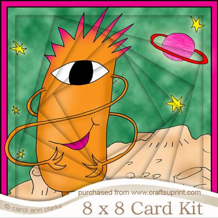 8 x 8 Aliens Twisted Tunnel Card Kit