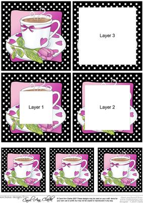 Time for Tea  - Tunnel Topper