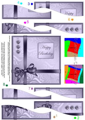 Elegant Flourish Wavy Spiral Side Stacker